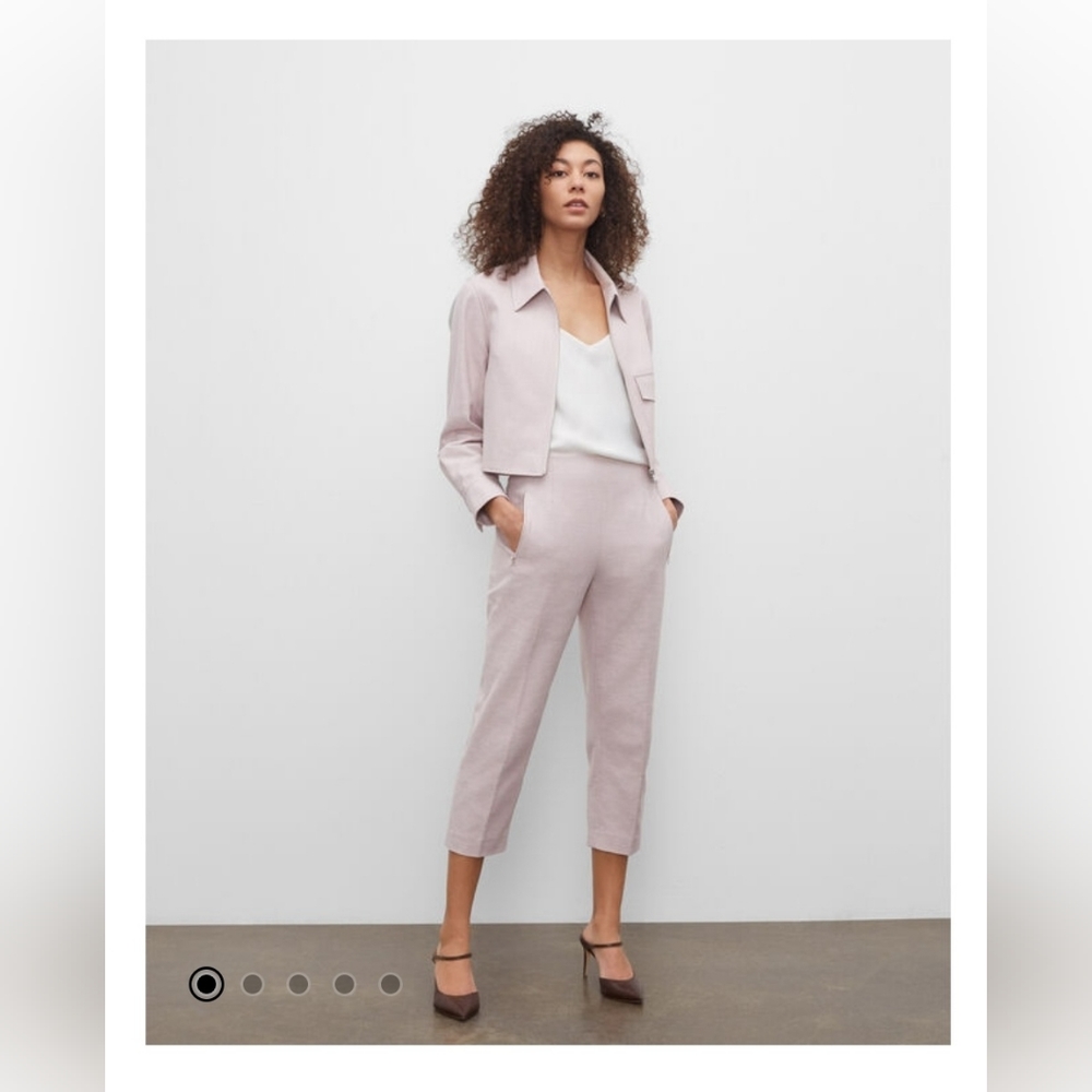 Club Monaco Cigarette Crop Pink - Size 4